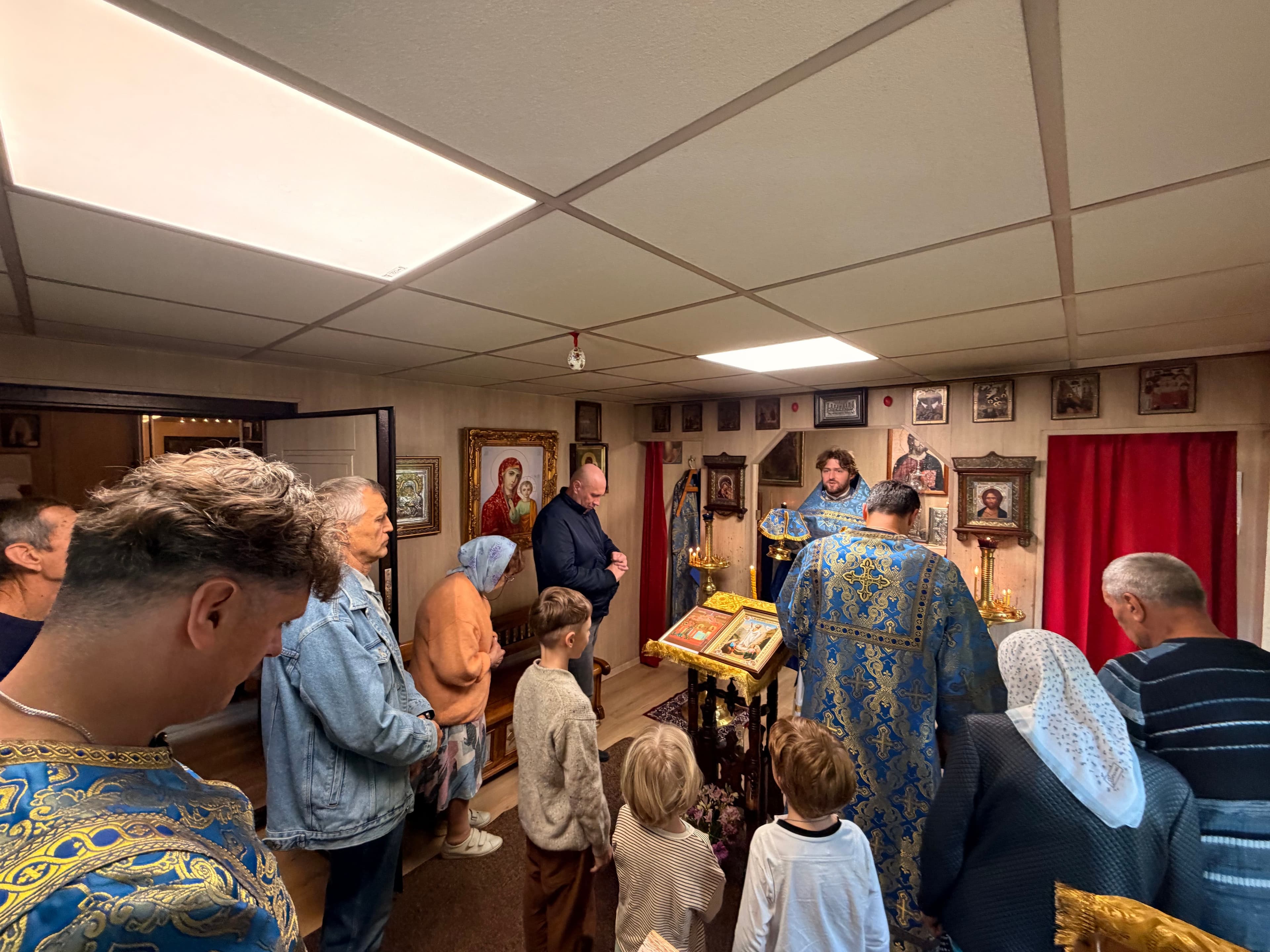 Viiekümnepäeva püha järgne 15. nädal. Pühima Jumalasünnitaja vöö panek. Jumalik Liturgia