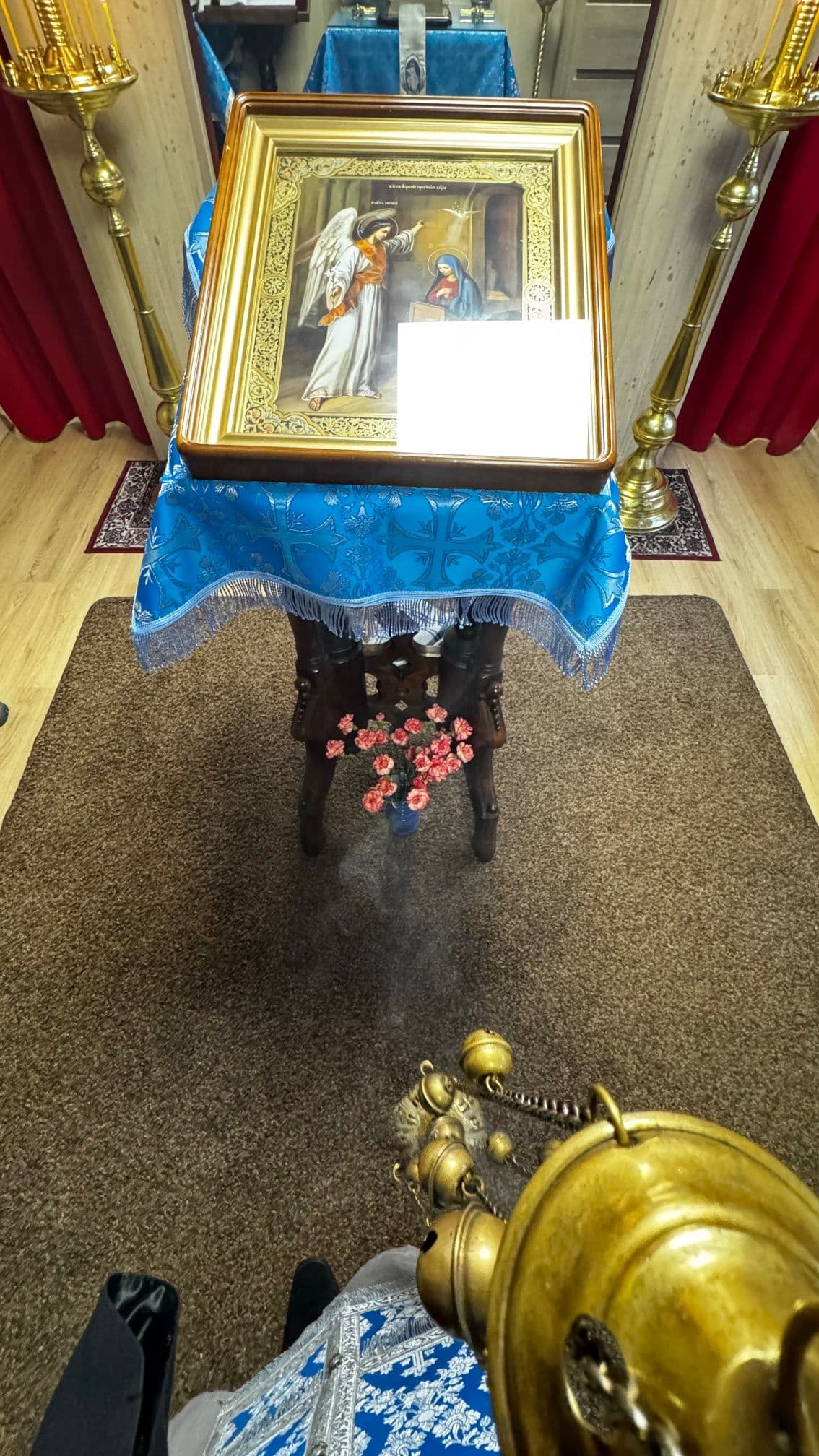 Pühima Jumalasünnitaja Kuulutamise püha eelõhtul, toimus meie kirikus õhtune jumalateenistus.