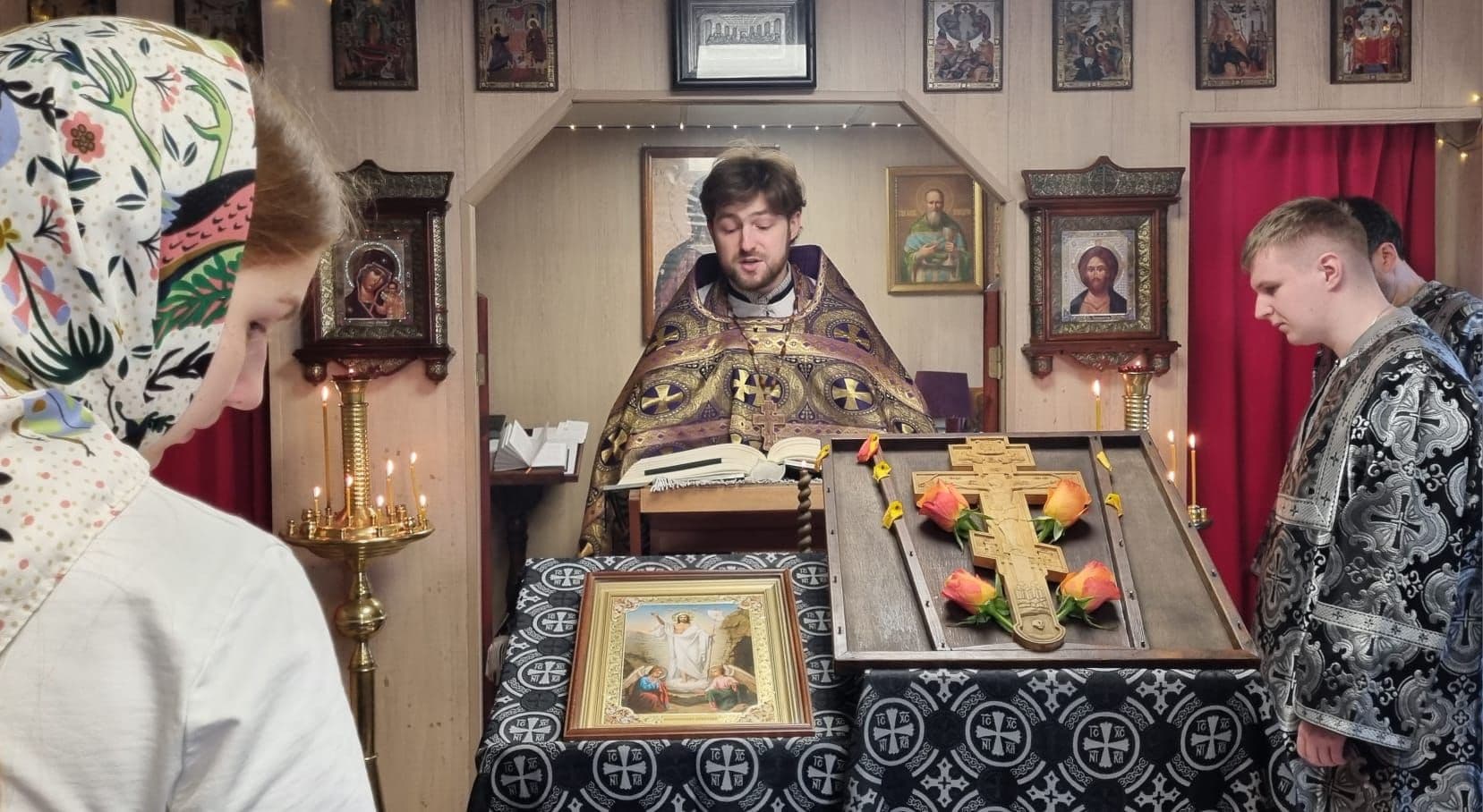 Paastu 3. pühapäev – Ristikumardamise püha (Krestopoklonnaja). Jumaliku Liturgiia