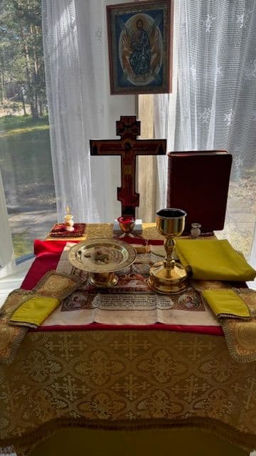 Jumaliku Liturgiia Narva-Jõesuu linna Peaingeli Miikaeli hooldukirikus