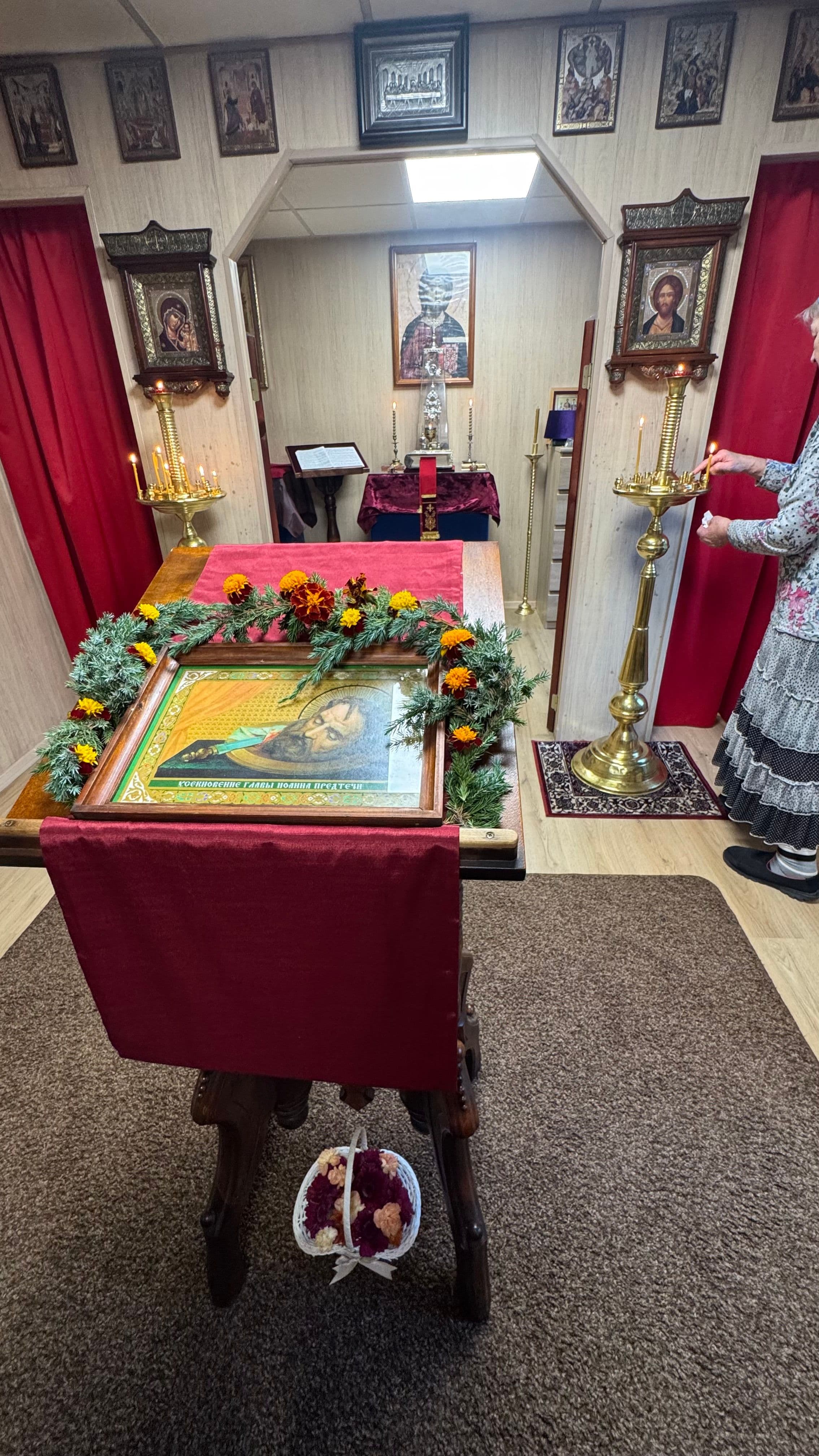 Püha prohveti, eelkäija ja Ristija Johannese pea maharaiumise püha